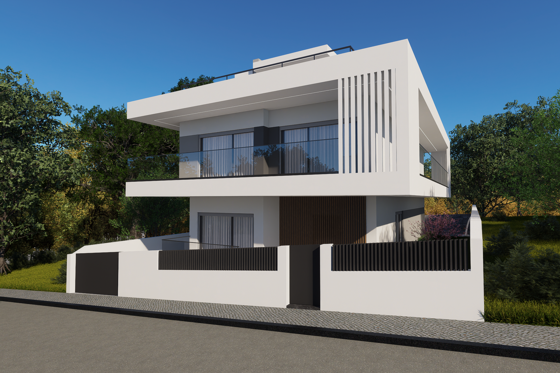 Vida de Luxo à Porta de Lisboa: Moradia Isolada com Conclusão em 2025 em Odivelas com Piscina, Salão de Cinema e Jacuzzi!