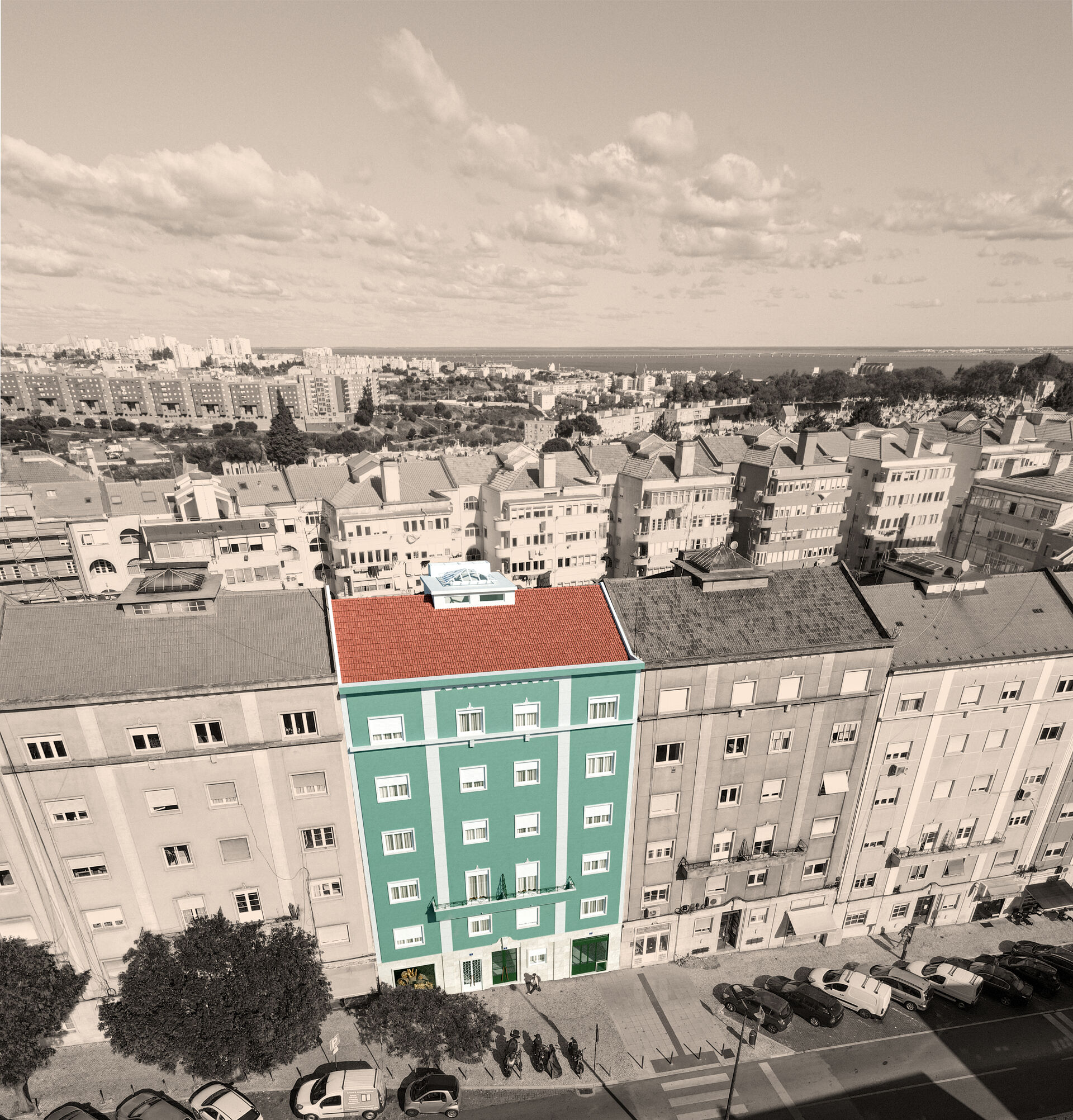 T2 na Penha de França em prédio com piscina comum