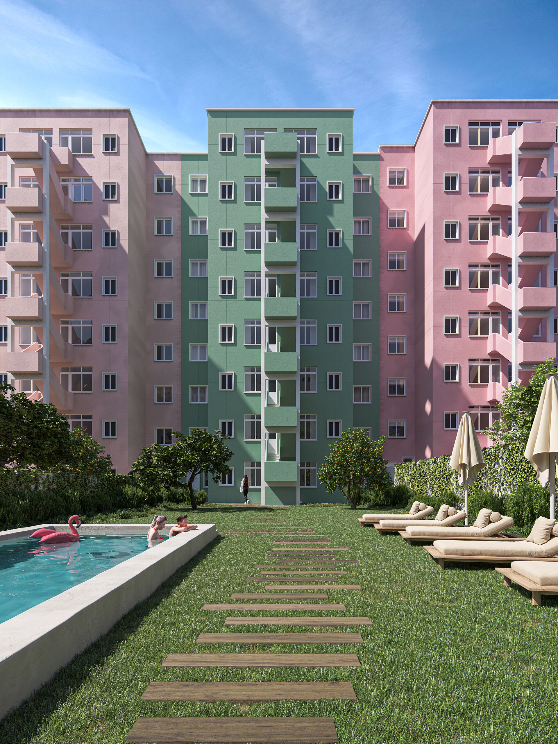 T2 na Penha de França em prédio com piscina comum