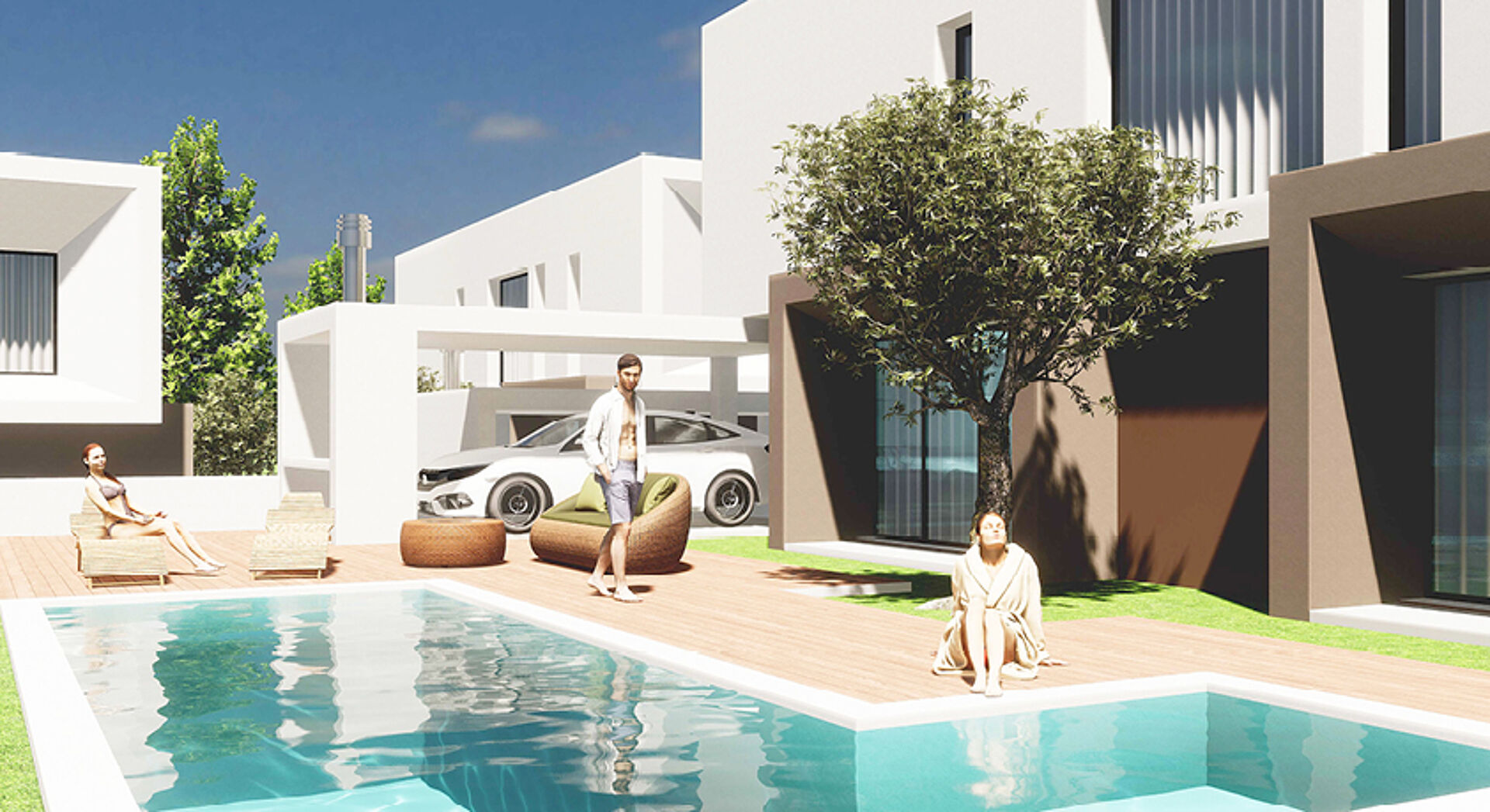 Villa Baltic: Moradia T4 c/ Piscina - O Seu Refúgio de Luxo no Empreendimento Lagoon Serenity na Lagoa de Albufeira a 30 Minutos de Lisboa