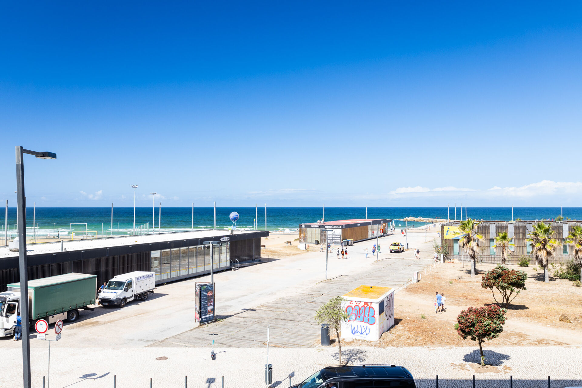 Apartamento com vista mar na Costa de Caparica.