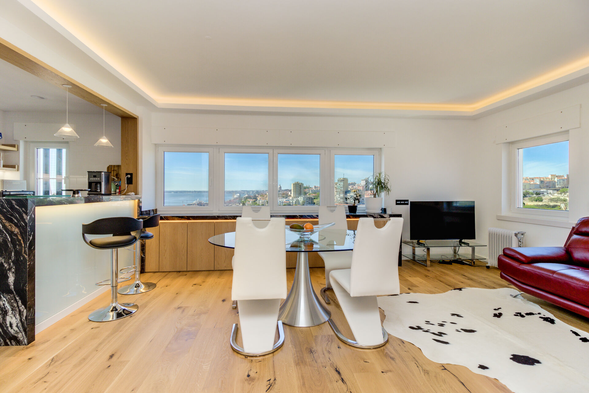 Penthouse T2 Duplex com vista rio e 3 parqueamentos